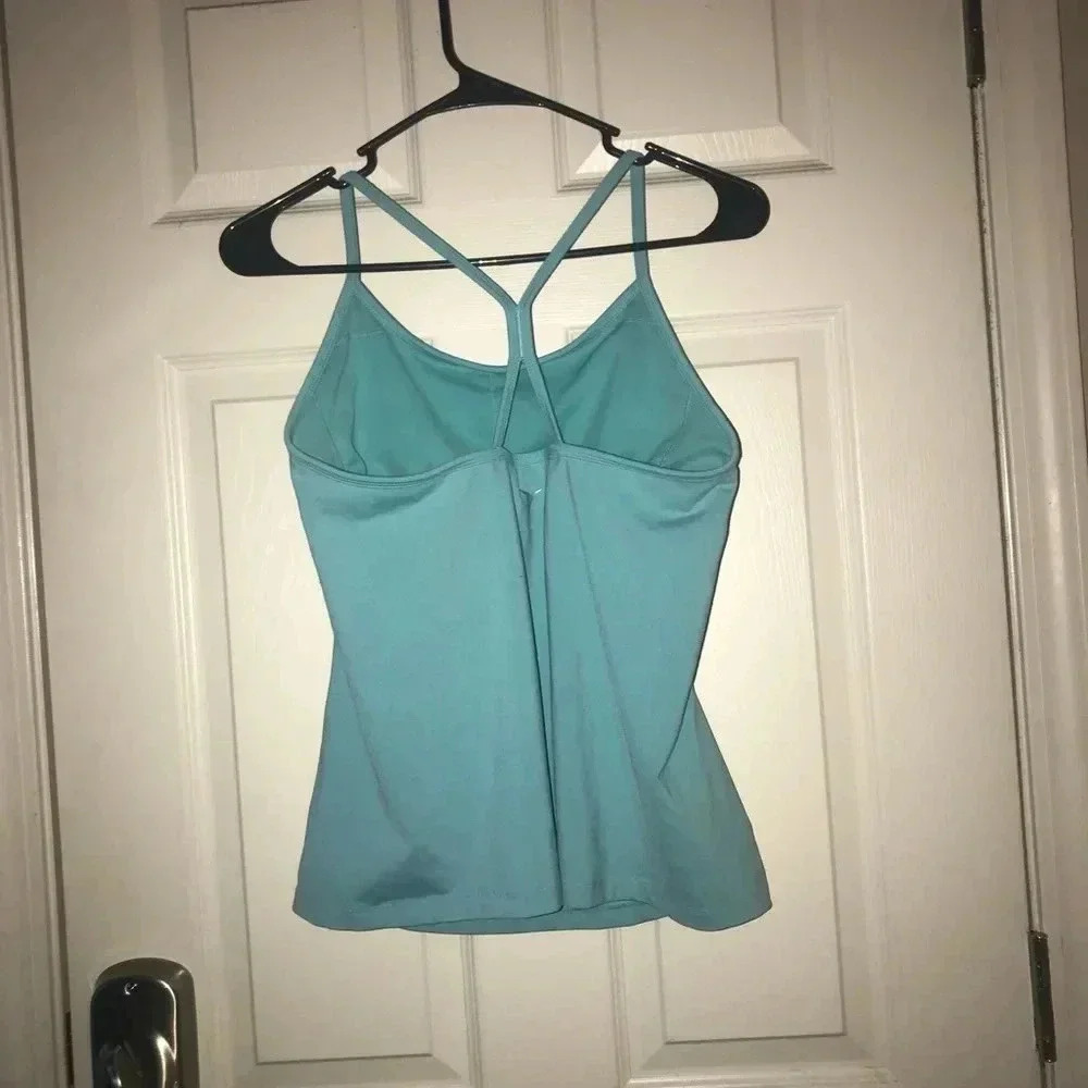 🧽Teal Razorback Tank - Picture 2 of 5